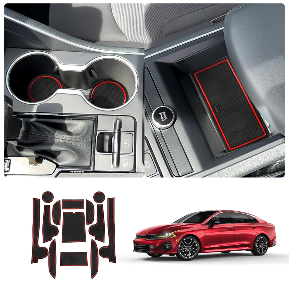 [Update] Luwu For 2023 Kia Kia K5 Dl3 Center Console Liners Mats,2021-2023 K5 Gt Line Cup Holder Inserts Mats 2023 K5 Lx Lxs Gt Ex Center Console 5051226177064