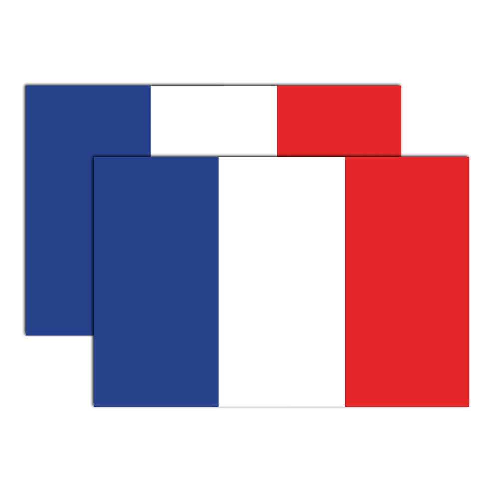 Geekbear National Flag Car Magnet (France) 5051224093212