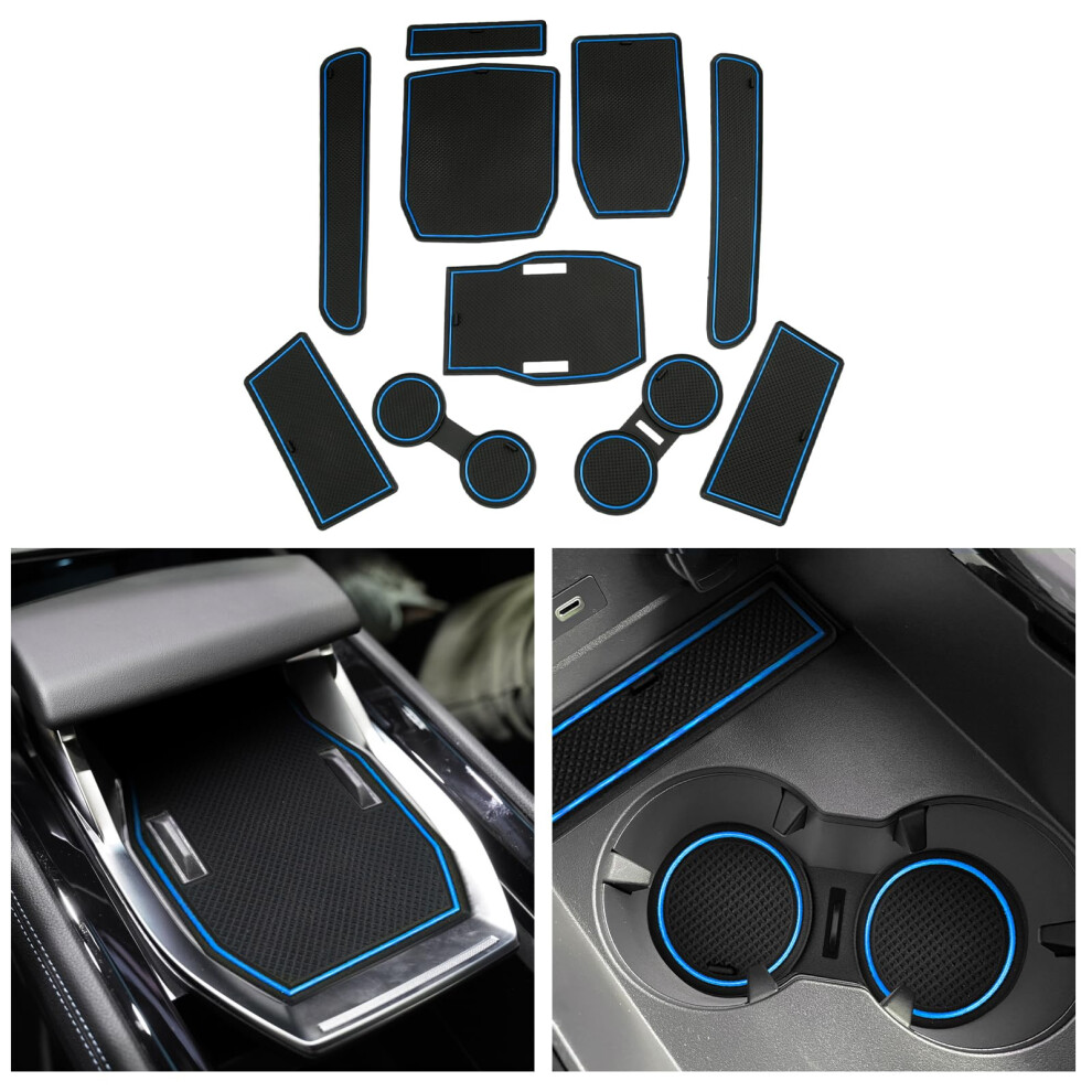 Cdefg Compatible With Renault Austral/Espace Vi 6 2022-2025 2026 Non-Slip Mats, Rubber Mats Centre Console Anti-Slip Cup Holder Rubber Mat Armrest 5051224095513