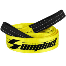 3 inch, 8 Feet Tree Saver, Winch Strap, Tow Strap 30,000 Pound Capacity Recovery Strap,Heavy Duty Tow Straps with Triple Reinforced Loops Emmergency