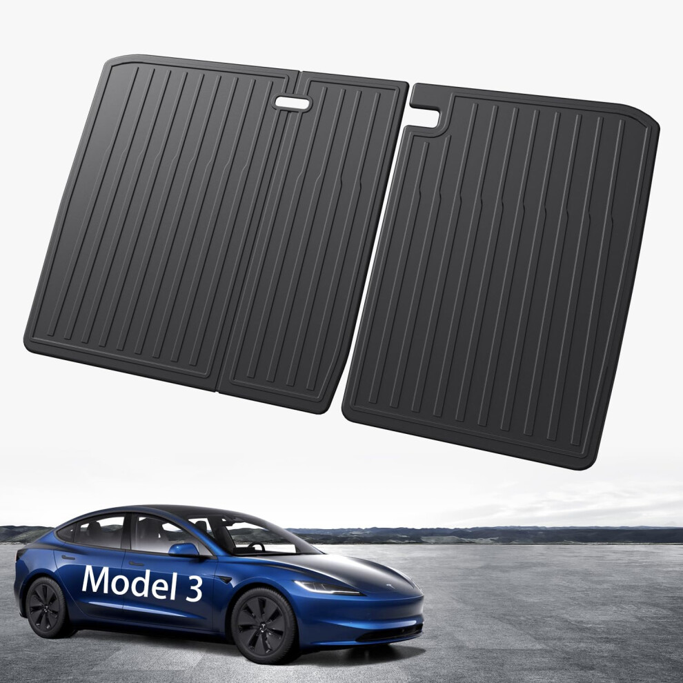 Aszsk Seat Protectors For Tesla Model 3 2024, Tpe Backrest Protection Model 3 Highland, Tesla Model 3 Seat Accessories Rear Seat Backrest Cushion
