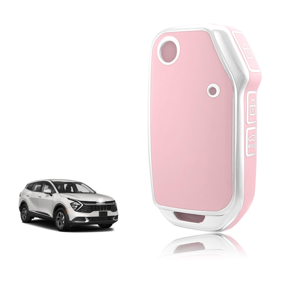 Toomume Car Key Cover Tpu, Car Key Case Fit For Kia Sportage R Gt Mk5 Stinger Gt Sorento Picanto Ceed Cd Proceed Xceed Cerato Forte, Protective Key 5051224094677