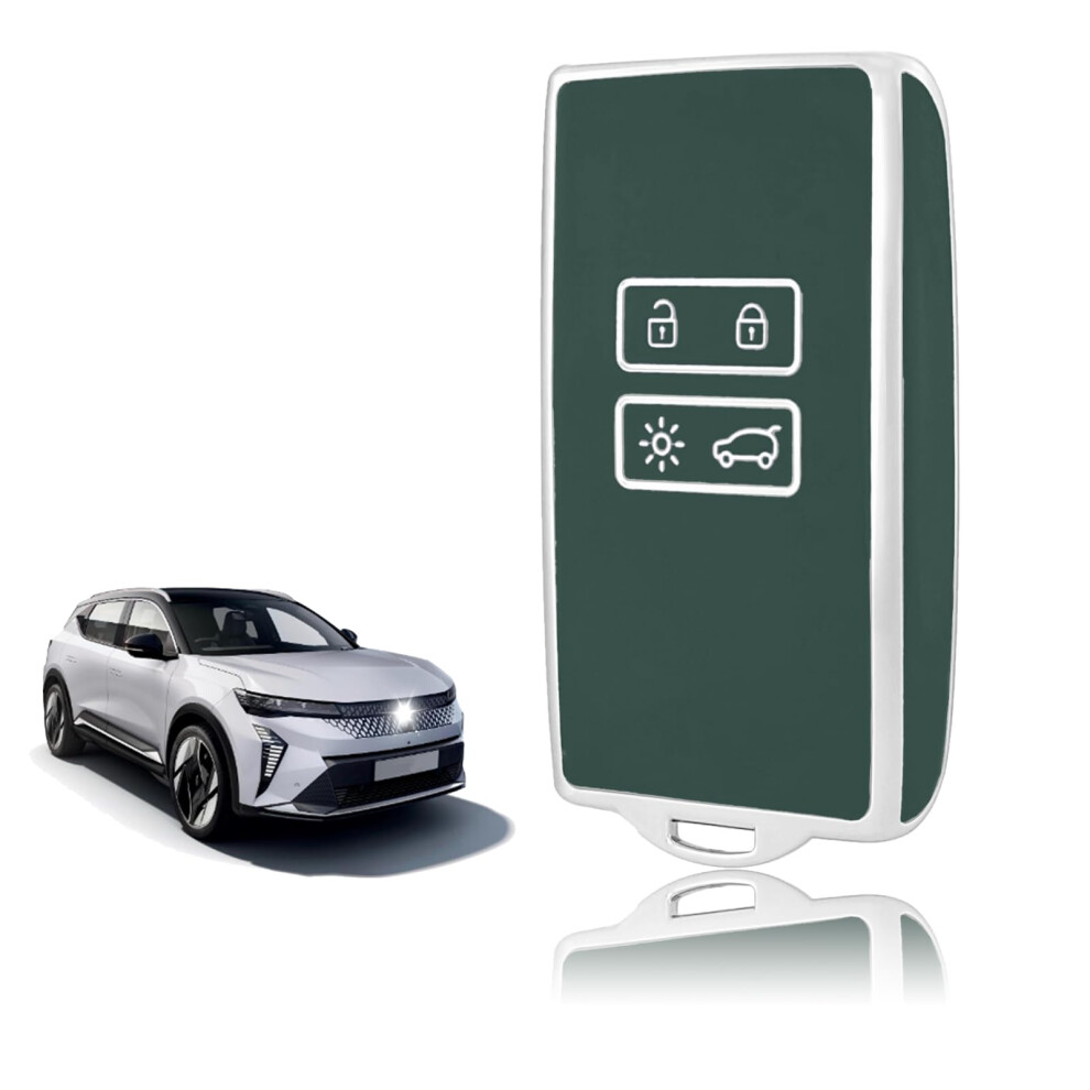 Toomume Car Key Cover Tpu, Car Key Case Fit For Renault Scenic Megane Talisman Koleos Kadjar Clio Captur Espace Zoe Arcan Dacia Duster, Protective Key 5051224094202