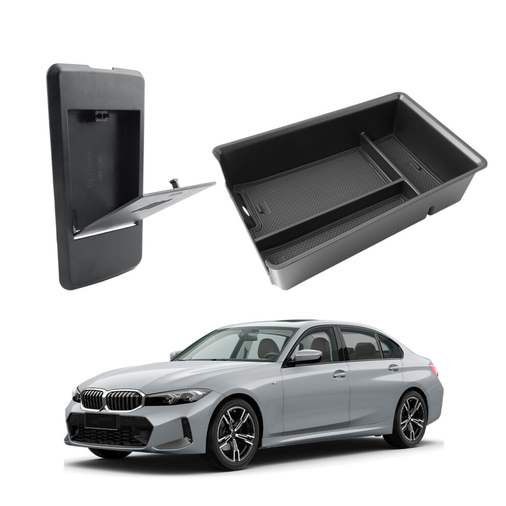 [Pack Of 2] Cdefg Compatible With Bmw 3 Series G20 G21 2019-2023 2024/4 Series G22 / I3 G28 I4 G26 2023 Facelift Centre Console Organiser Hidden 5051224093045