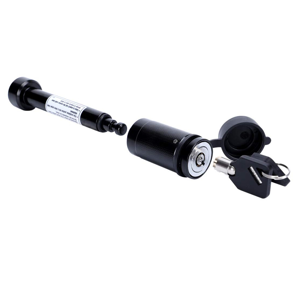 Maxxhaul 50232 5/8" Dogbone Hitch Receiver Lock, 2" & 2-1/2" Receiver, Black 5051226151798