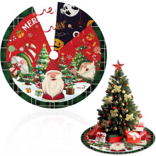 Juletreskjørt Rødt Gnome Design 48 Tommer