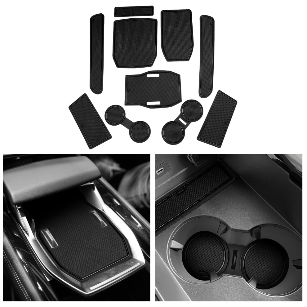 Cdefg Compatible With Renault Austral/Espace Vi 6 2023-2025 2026 Non-Slip Mats, Rubber Mats Centre Console Anti-Slip Cup Holder Rubber Mat Armrest 5051226145902