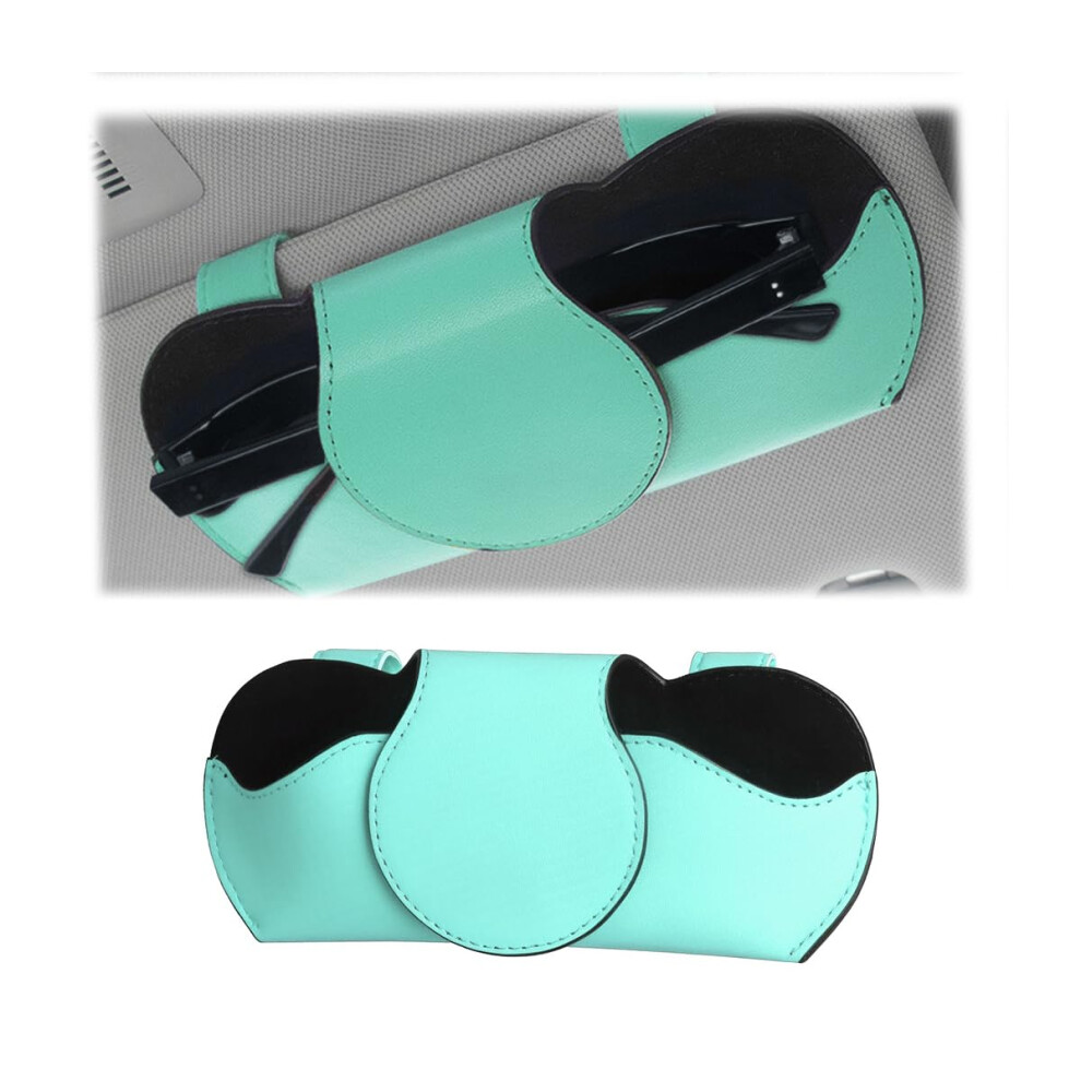 Jnnj Sunglasses Holder For Car Sun Visor, Auto Eyeglasses Organizer Box, Universal Automotive Glasses Holder With Magnetic Closure, Auto Visor Black/Red/Yellow 5051224099436