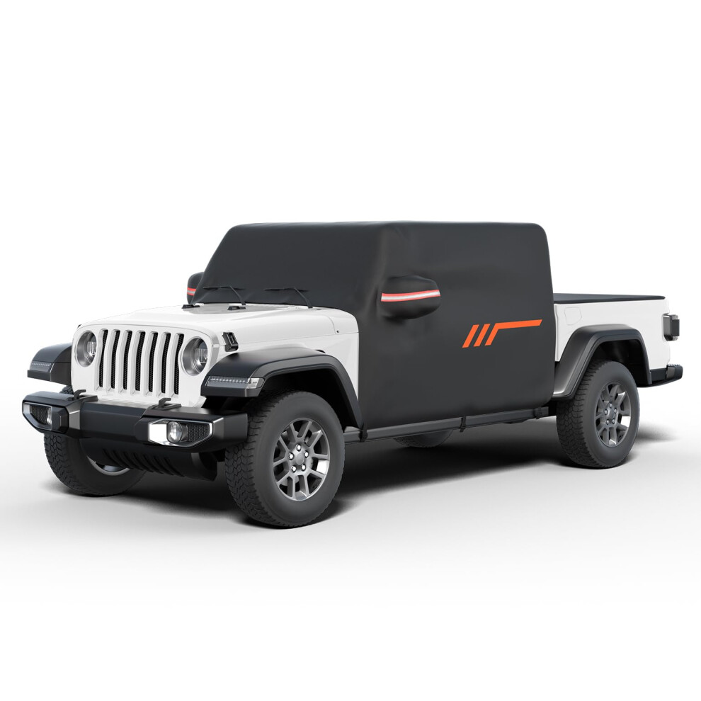 Joytutus Cab Cover Compatible With Gladiator Jt 2020-2025, Waterproof Gladiator Rain Cover Car Cover Windproof All Weather Cover Scratch Resistant 5051224097807