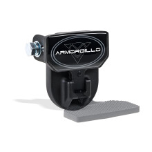 Armordillo FD Series 5" Foldable Rear Hitch Step|Compatible for Class 3 Trailer Hitch 2" Receiver|Hitch Step Bar|Folding Fold-Up Rear