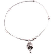 925 Sterling Silver Bracelets for Women, Fashion Adjustable Slider Unique S925 Bracelet Jewelry For Wedding Gifts Cat