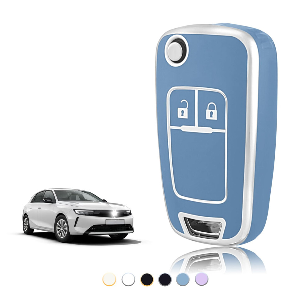 Toomume Car Key Cover Tpu, Car Key Case Fit For Chevrolet Trax Opel Vauxhall Adam Astra Corsa Meriva Mokka Movano Zafira Tourer Buick, Protective Key 5051224099269