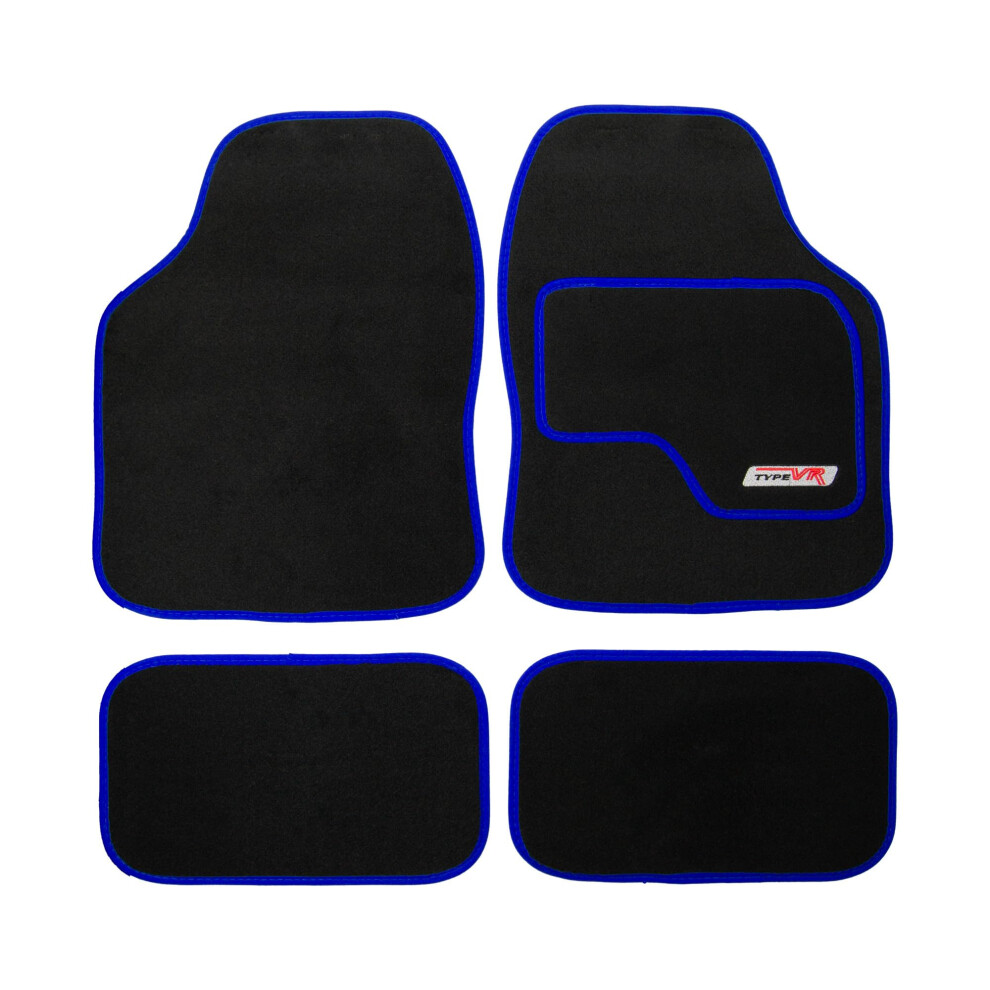 Sakura Ss5305 Universal Car Mat Set, Blue 5051224103218