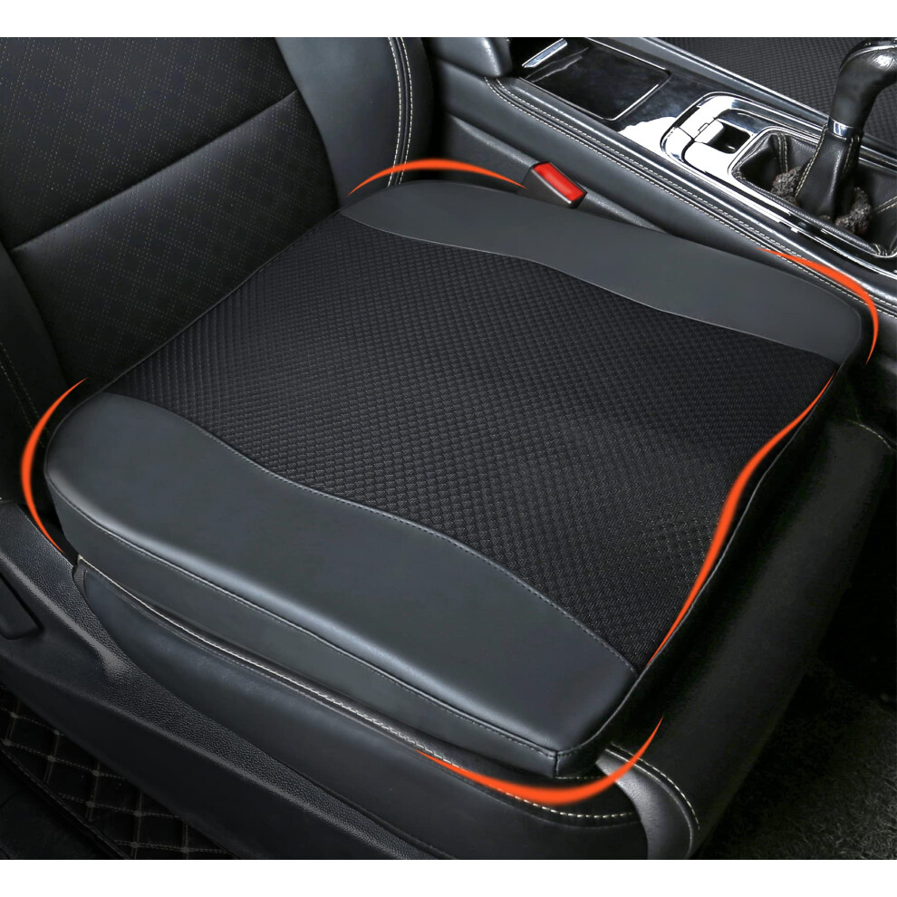 Lofty Aim Car Seat Cushion, Comfort Memory Foam Car Cushions For Driving - Sciatica & Lower Back Pain Relief, Driver Seat Pillow For Vehicles, Office 5051226136382
