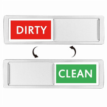 Dishwasher Magnet Clean Dirty Sign, Sliding Dishwasher Sign - Kitchen or Office Gadget - Perfect Housewarming Gift