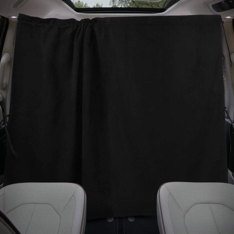 Zatooto Campervan Car Divider Privacy Curtains,Suede Fabric Blackout Front Rear Side Window Covers Sun Shades,Removable Magnetic Van Car Camping 5051226146152