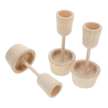 Manualidades para niñas, juguetes de jardín de flores, pintura DIY, rocas geniales para niños, color beige.