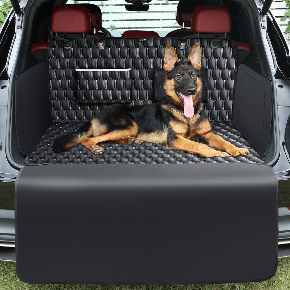 Kyg Dog Boot Liner Xxxl Nonslip Waterproof Car Protector With Side Protection For Dogs - Scratchproof & Dirt Resistant Easy To Clean For Car, Truck, 5051224102587