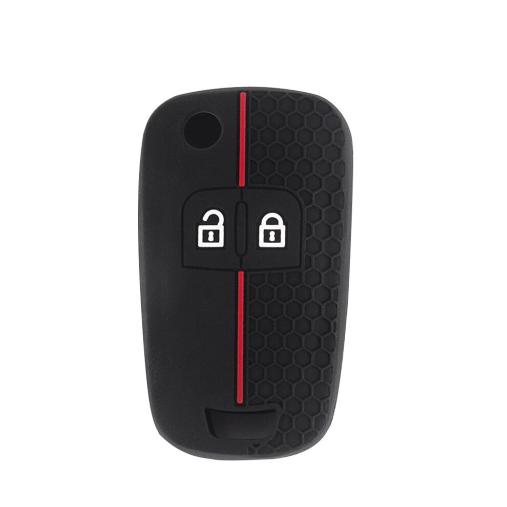 Tpu Silicone Car Key Fob Cover For Vauxhall Astra, Corsa, Insignia, Mokka, Zafira, Vectra, Opel Meriva, Chevrolet Orlando & Cruze, 2 Button Key Shell 5051226158094