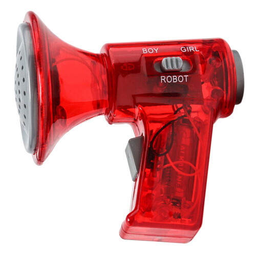 Voice Changer Speaker with Multi-Frequency Modulation – Handheld Electronic Voice Synthesizer for Pranks & Gags