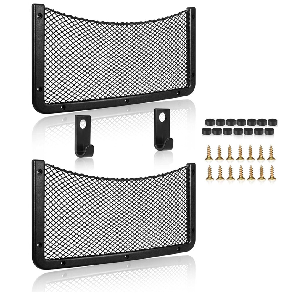 Einesin Storage Nets For Campervans, Elastic Trunk Storage Bag With Plastic Frame,Van Motorhome Caravan Boat Car Storage Solutions Accessories For 5051226178948