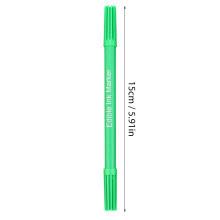 Lebensmittelechte Mehrzweck-Lebensmittelfarbstifte, doppelseitig, zum Dekorieren von Kuchen, Keksen, Weihnachts- und Ostereiern, 2 ml