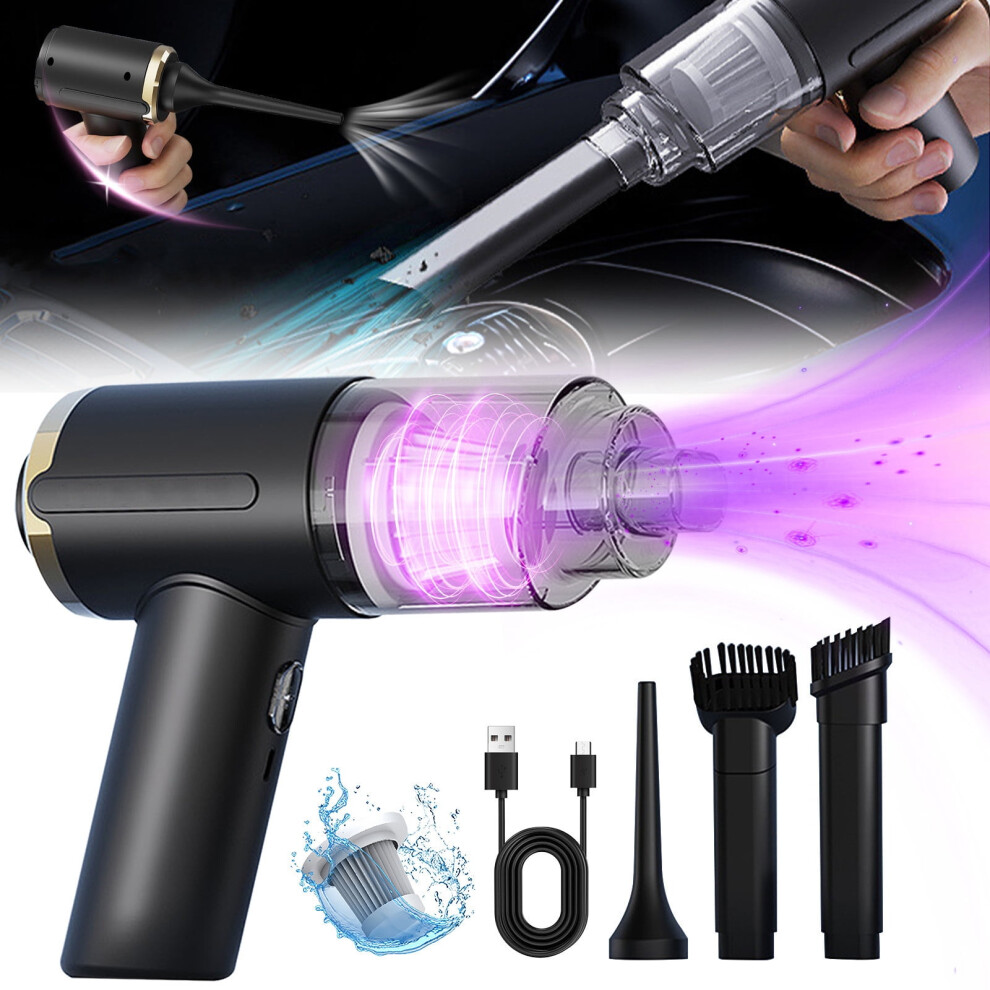 Handheld Car Vacuum Cleaner Powerful Suction Small Car Vacuum Cleaner Mini Dusts Buster With Usb Portable Vacuum Cleaner 9489952808338