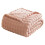 Bubble Bunny Fleece Blanket Pink 100x150 cm Polyester 1