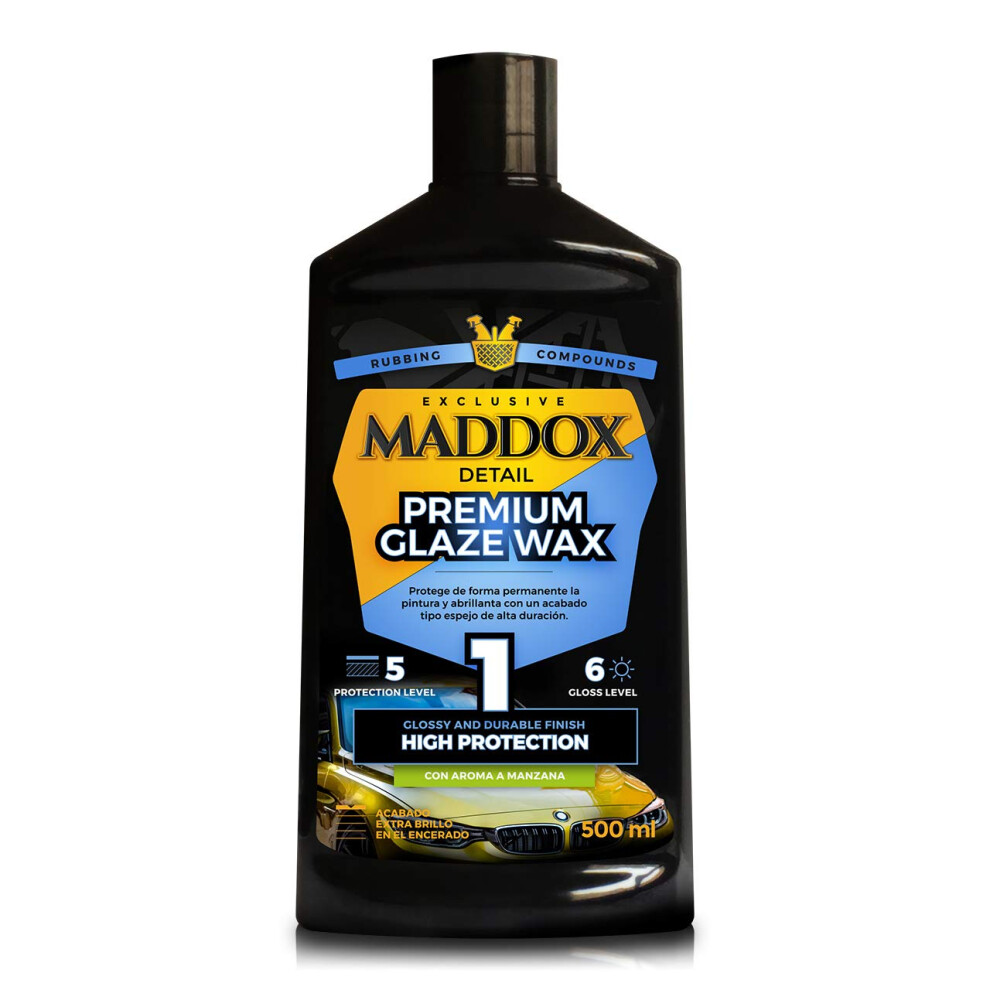 Maddox Detail - Premium Glaze Wax - With Carnauba, For A Deep Shine 5051224109074