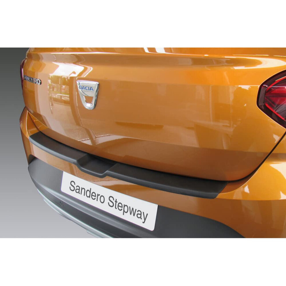 Rgm Abs Rear Bumper Protector Compatible With Dacia Sandero & Sandero Stepway Iii 2021- Black 5051224110742