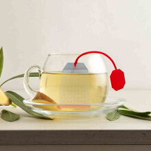 Filtro da tè in silicone a meno di 5 dollari – Infusore riutilizzabile per foglie sfuse, filtro a maglia fine per tisane/chai/caffè, bevande