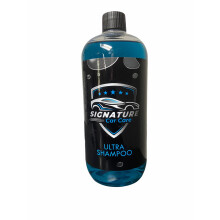 Signature Car Care Ultra Shampoo - pure shampoo ph neutral, super foam, super concentrated formulation 1:1000 (1 Litre)