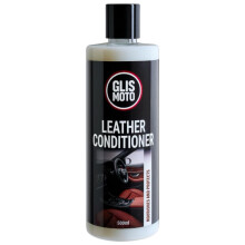 Glismoto Leather Conditioner 500 ml ? Premium Leather Treatment for Car Interiors & Furniture | Nourishes, Protects & Softens | Satin Finish with New