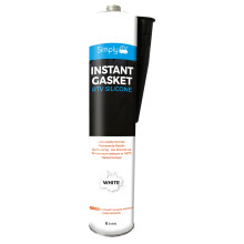 Simply SR-003 RTV Silicone Instant Gasket - White, packaging may vary