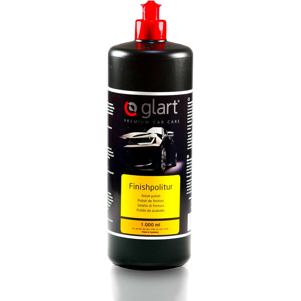 Glart 45Fp Finish Polish Car Care Car Polish And Paint Polish For Car Preparation, Car Detailing With Polishing Machine And Polishing Sponge, 1,000 Ml 5051226250637