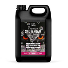 Primal Instinct Premium Snow Foam-Quick Wash Concentrated Car Shampoo for Pressure Washers-Super Thick & Non-Caustic-5 Litre, Clear