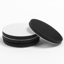 UPWOOD 5-Inch Soft Sponge Cushion Interface Pads, 4 Pads per Pack, for Polishing and Sanding Curved Surfaces, Hook and Loop Replacement Buffer Pad