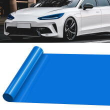 YiGia YiGia Tail Light Tint 30cm X 30cm Self Adhesive Taillight Tint for Car Fog Light Rear Lamp Tail Light Car Sticker UV Protection Film Blue