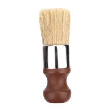 1pcs Short Handle Salve Brush for Furniture, Leather & Wood Care Cleaning Brush with Comfortable Handle & Soft Bristles Wax Brushing Tool for Home Car