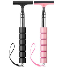 2PCS Car Wing Mirror Wiper, Retractable Auto Rearview Mirror Wiper, All-Purpose small car squeegee for Cleaning Shower Glass Door, Vehicle Accessories