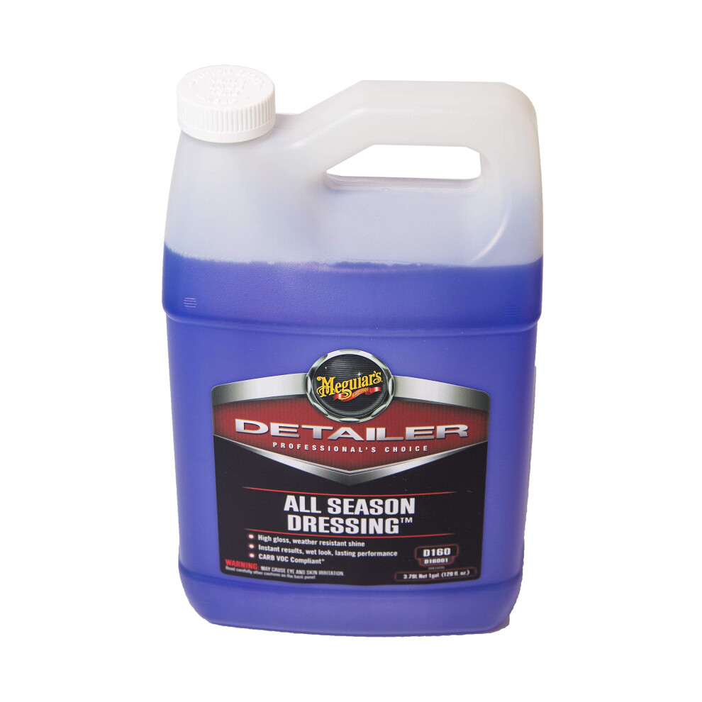 Photos - Car Interior Care Meguiars Meguiar's D16001 Detailer All Season Dressing 3.79L for all exterior rubber and plastic surfaces 