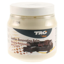TRG the One Leather Renovating Balm, wax-based cream, cleanses and nourishes leather, Neutral, 300 ml