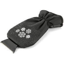 Glart 44EH Professional Ice Scraper with Warm Glove, Black ,2.0 cm*30.0 cm*10.0 cm