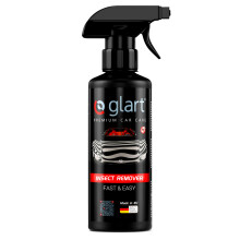 Glart 45IE Insect Remover - 500ml spray for car & motorcycle - quickly & gently dissolves stubborn & dried insect dirt - Pre-cleaner before car wash -