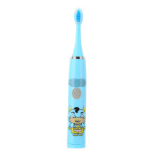 Kids Electric Toothbrush Soft Hair Cartoon Electric Cleaning Toothbrush for ChildrenBlue