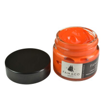 Leather Repair & Dye Cream | Orange Leather Dye for Sofas, Car Seats, Shoes, Handbags & More