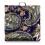 Tapete de Meditação Boho Paisley Quadrado 22x22 polegadas 1