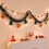 Julebanner med lys DIY ophængningsdekoration 1