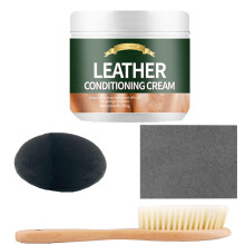atnayo 4 Pcs Leather Cleaner and Conditioner Set, 250 G Leather Conditioner for Jacket Shoe Furniture
