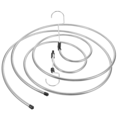 Cintre spiralé en acier inoxydable (2 pièces)